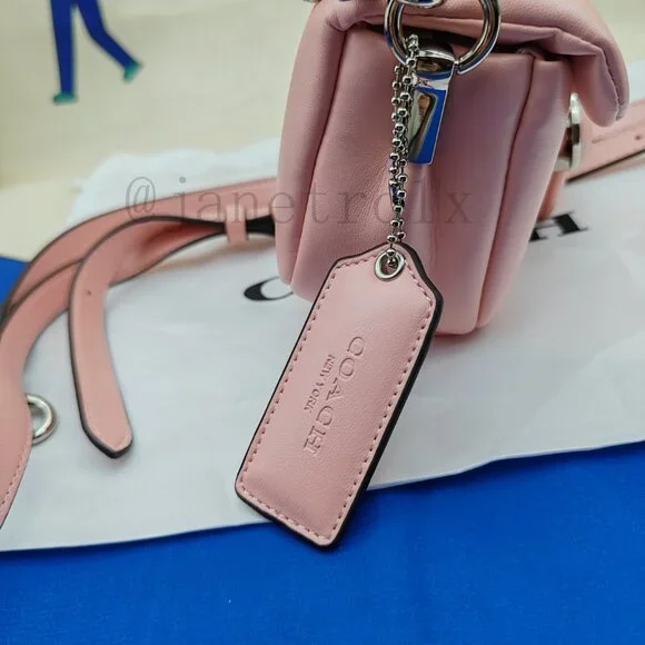 Coach Pillow Tabby Shoulder Bag 18 Pink - Picture 6 of 13